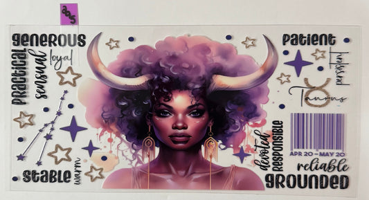 Taurus / Zodiac - W295