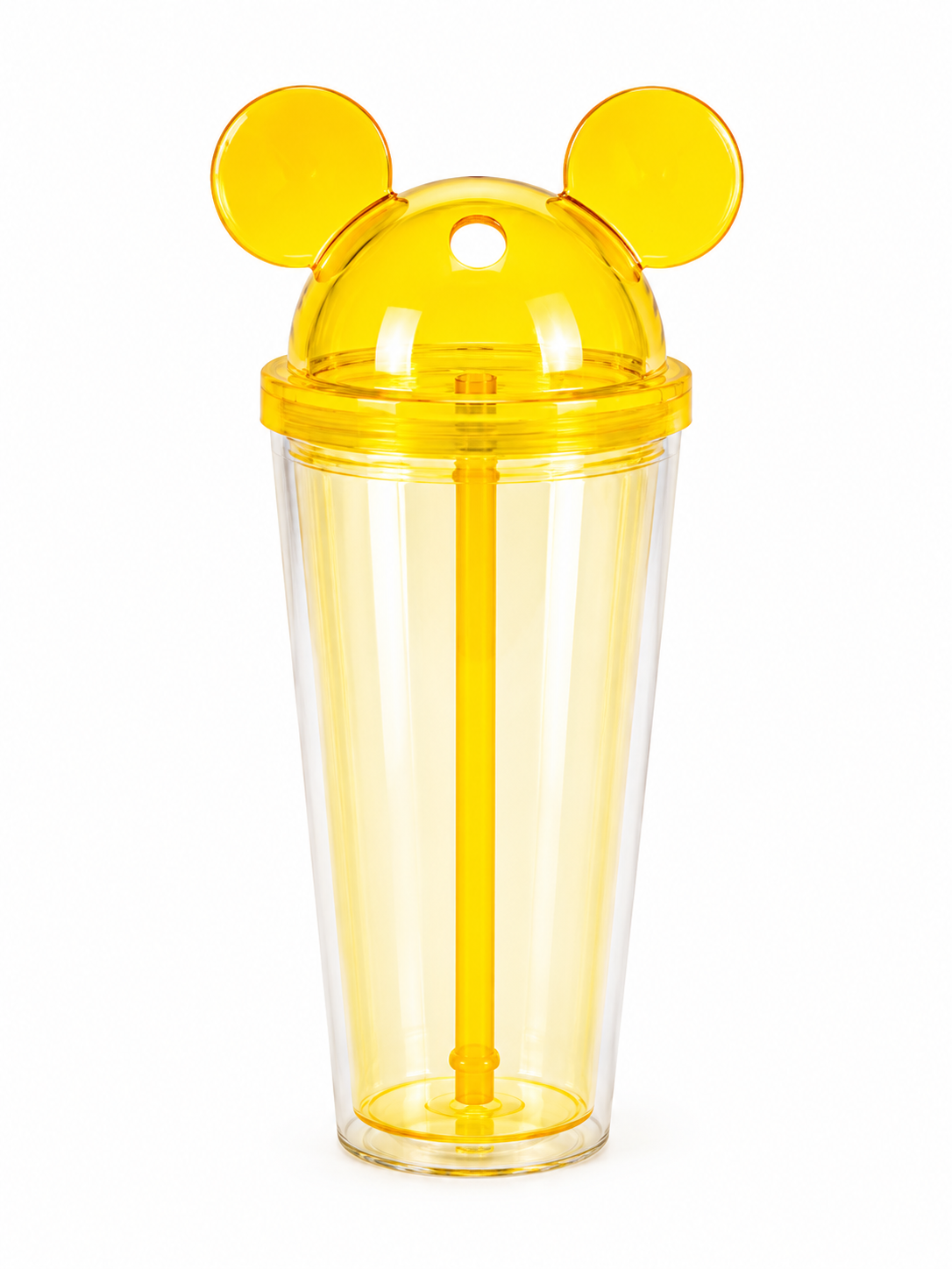 Custom 16oz Acrylic Mickey Ears Snowglobe Tumbler