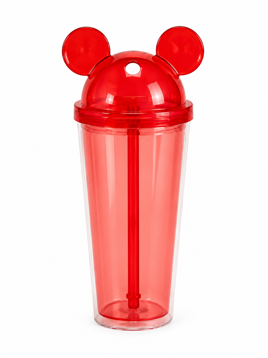 Custom 16oz Acrylic Mickey Ears Snowglobe Tumbler