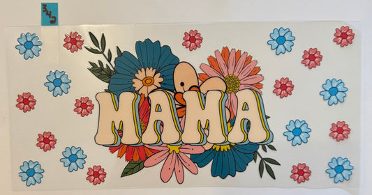 Mama & Flowers - W342