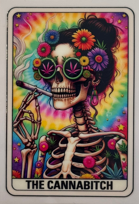 Cannabitch Tarot Card - D1