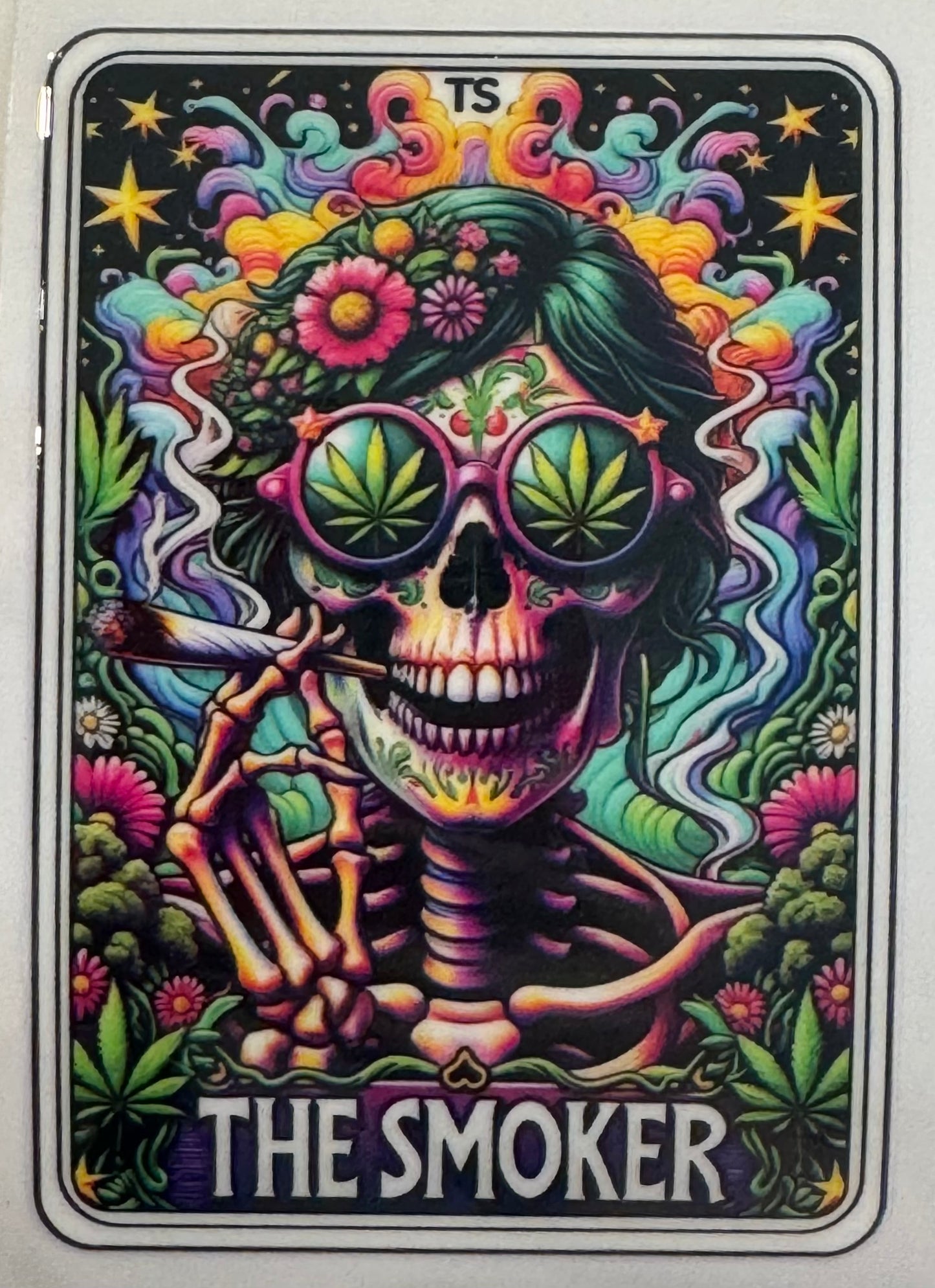 The Smoker Tarot Card - D3