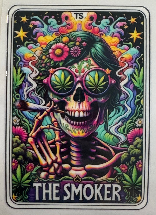 The Smoker Tarot Card - D3