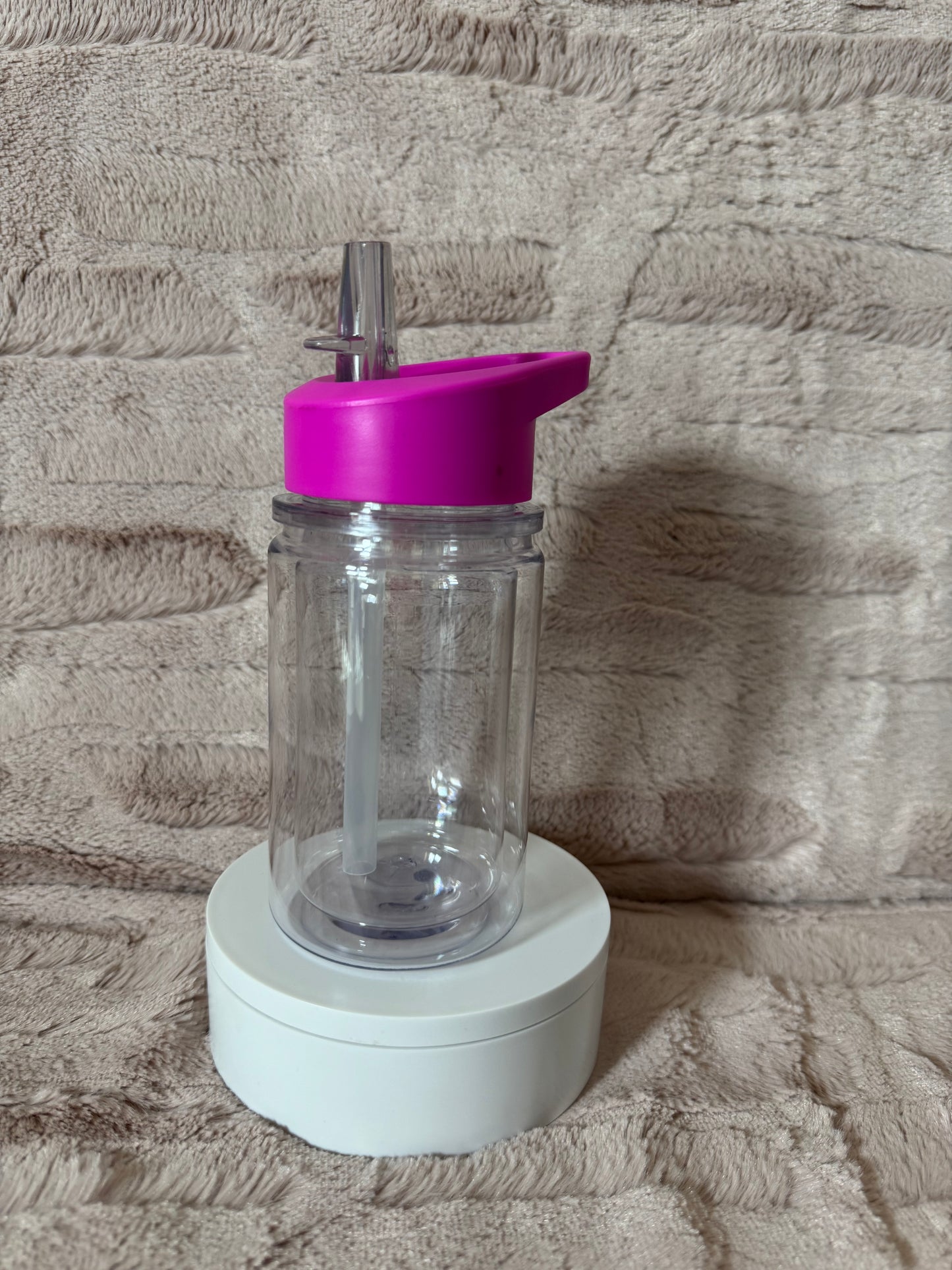 Custom 10oz Plastic Kids Snowglobe Tumbler