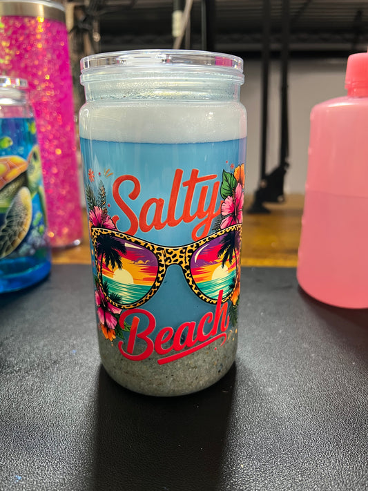 Premade Beach Cup - 16oz acrylic