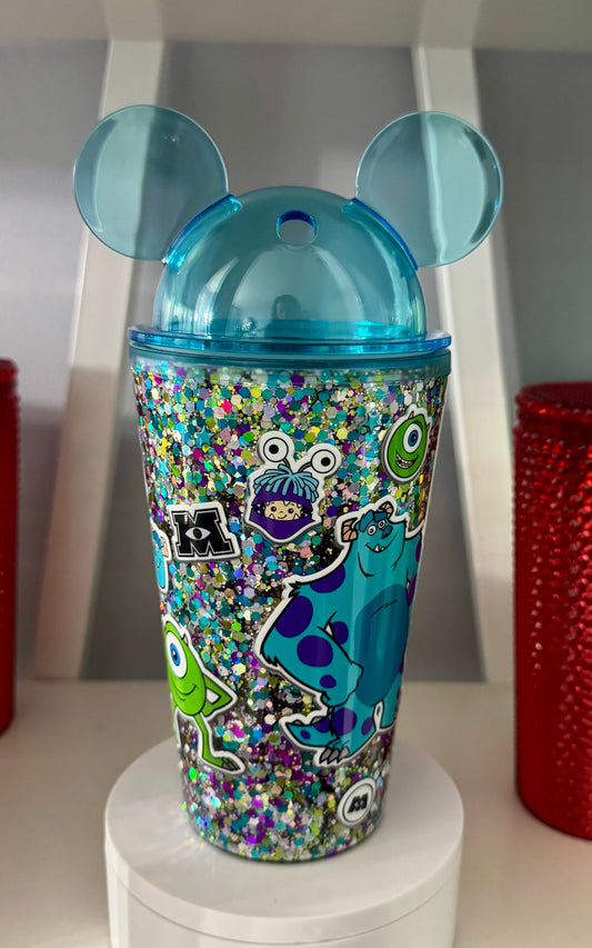 Monsters Inc. Acrylic Mickey Snowglobe