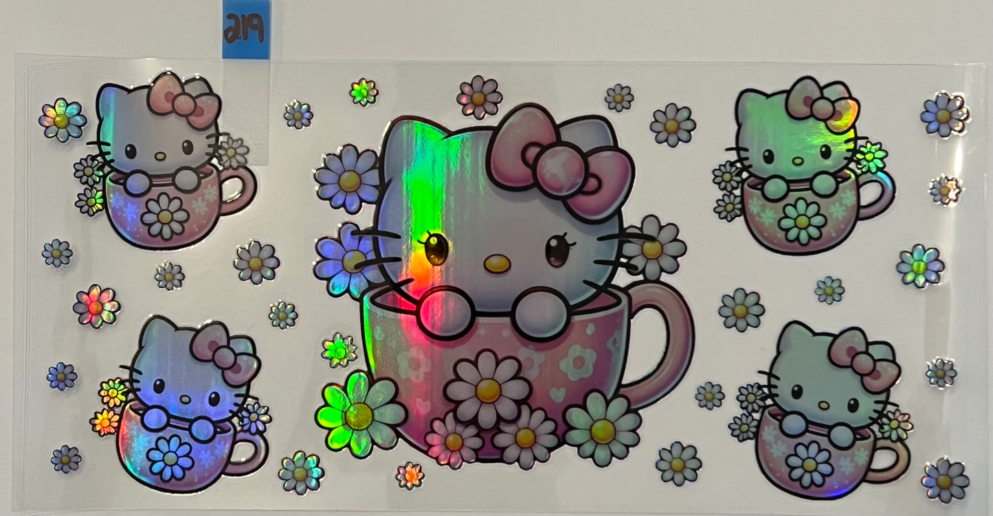 Holographic Hello Kitty - W219