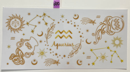 Aquarius / Zodiac - W210