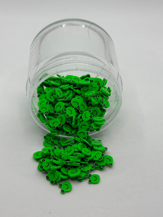 Frog Polymer Clay Slices (Non-Edible)