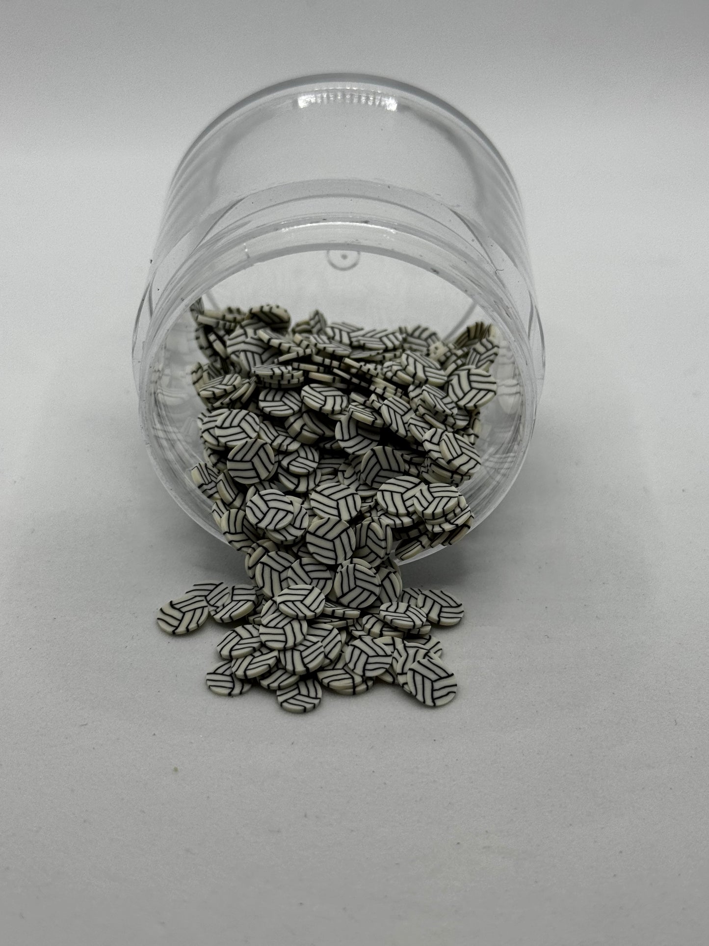 Volleyball Polymer Clay Slices (Non-Edible)