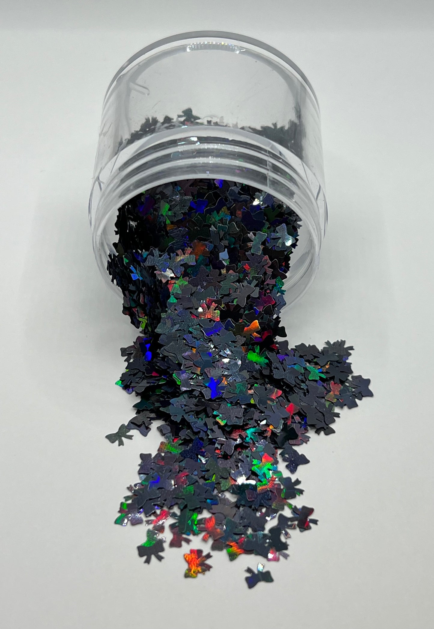 Midnight Bowstorm - Black Holographic Bows