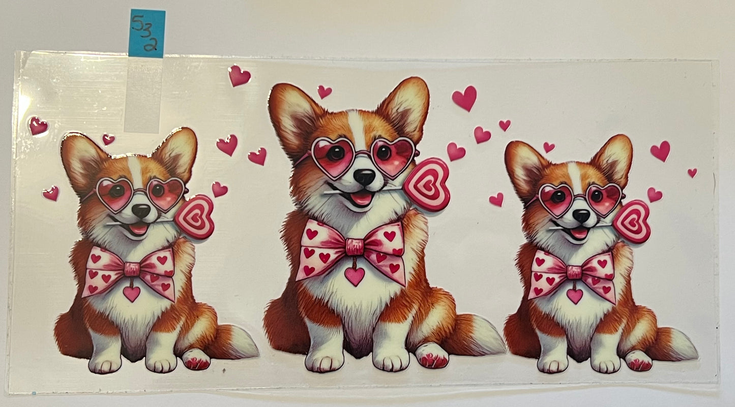 Corgi Valentine - W532