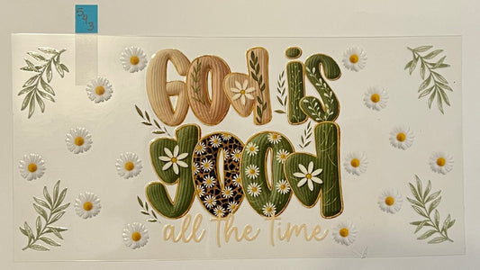 God is Good Crochet - W543