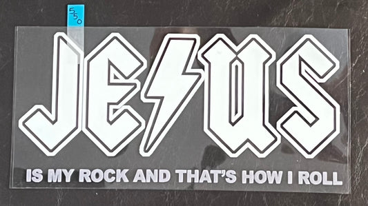 Jesus is my Rock- W550