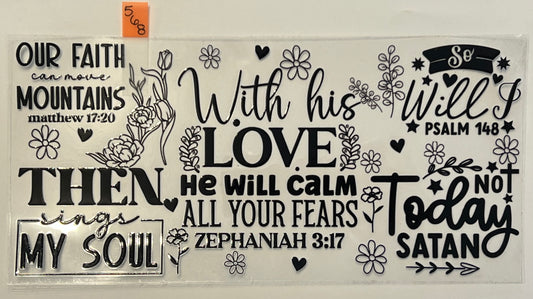 Bible Versus  - W568