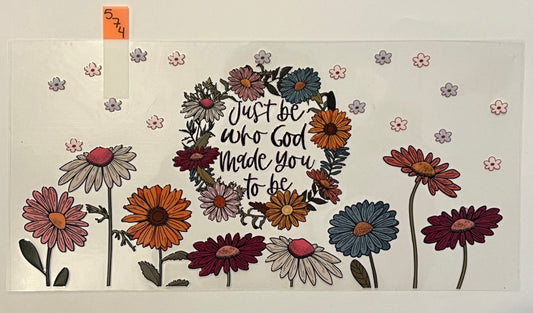 Be Who God Made You to Be  - W574