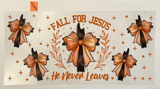 Fall For Jesus  - W577