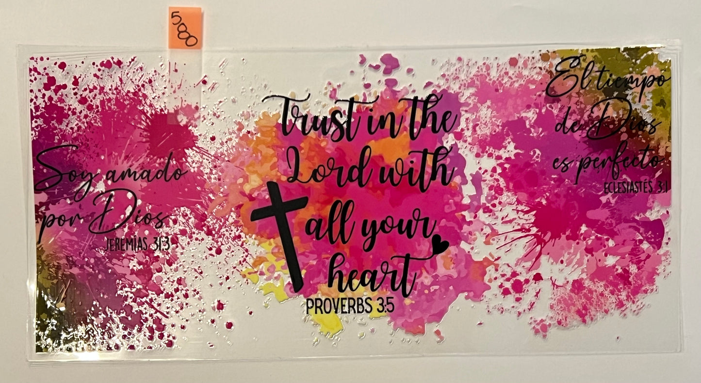Trust in the Lord  - W580