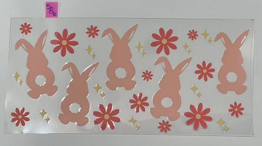 Pink Bunnies - W586