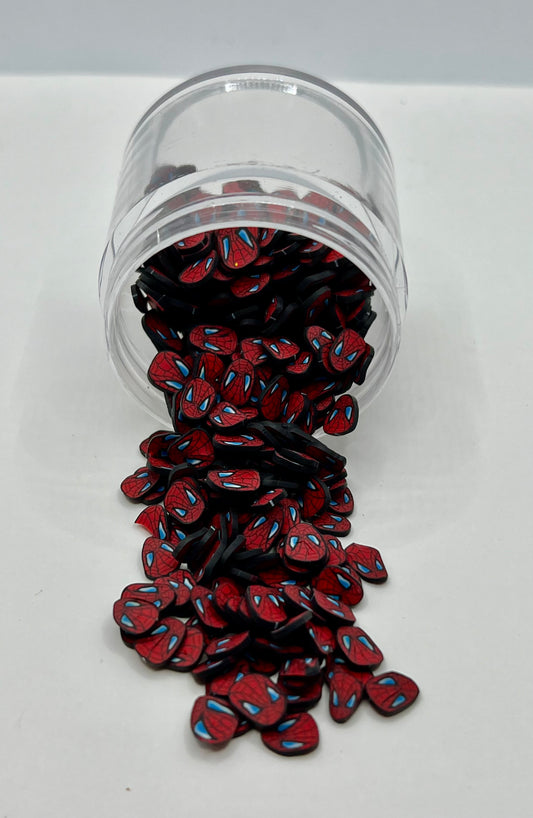 Spider Hero Polymer Clay Slices (Non-Edible)