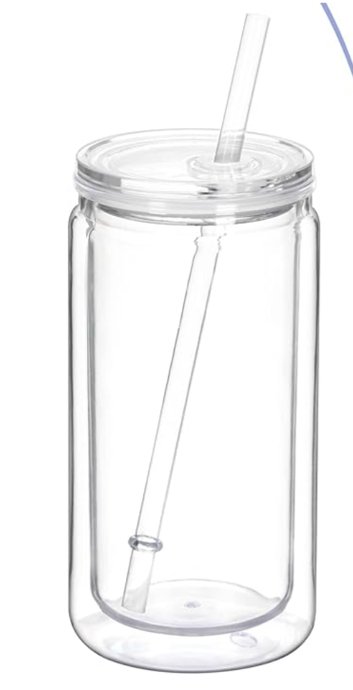 Custom 16oz Acrylic Snowglobe Cup