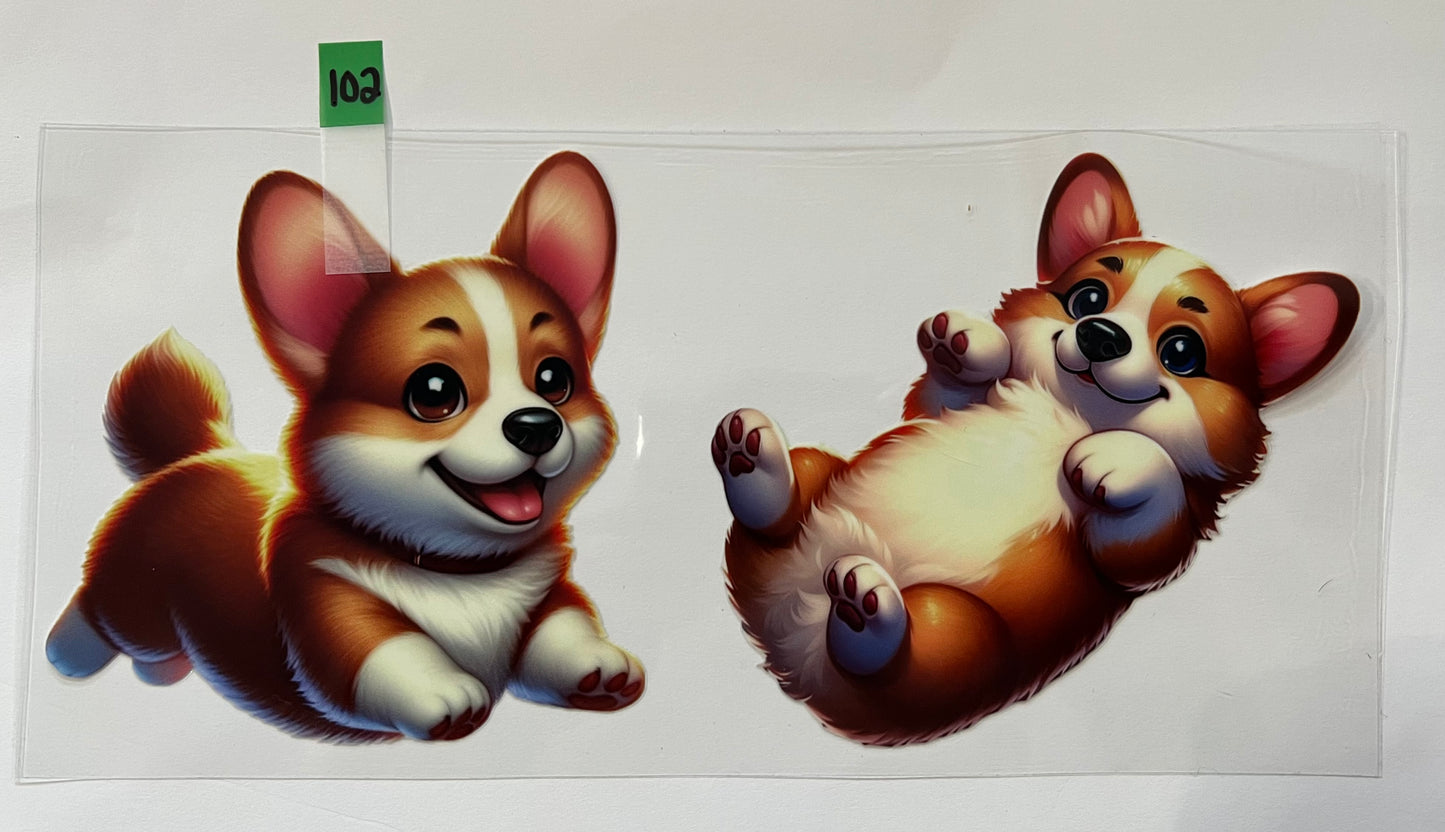 Dog Corgi - W102