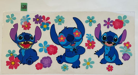 Stitch & Flowers - W128