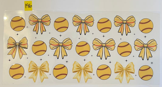 Baseball, Softball Bows - W196