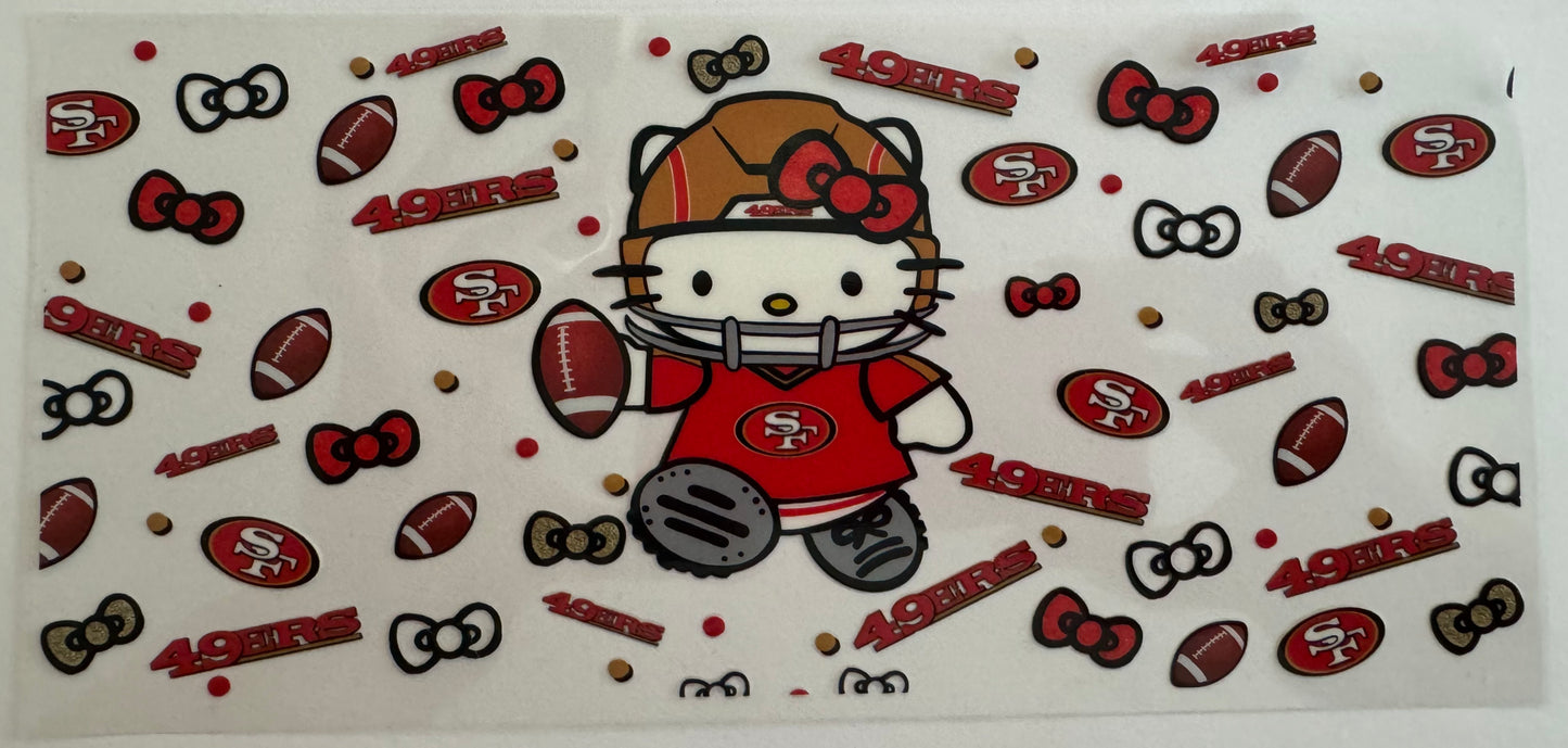 Hello Kitty & San Francisco 49ers - W50