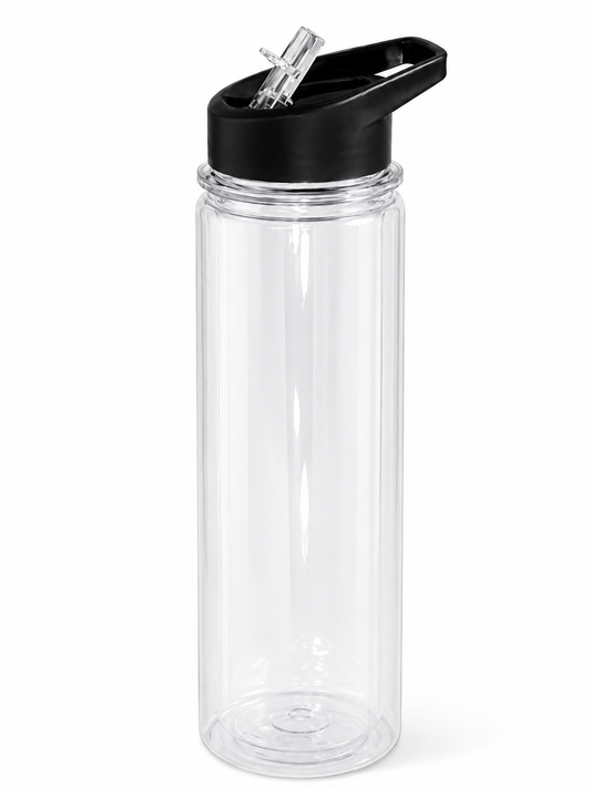 Custom 18oz Acrylic Snowglobe Adult Water Bottle