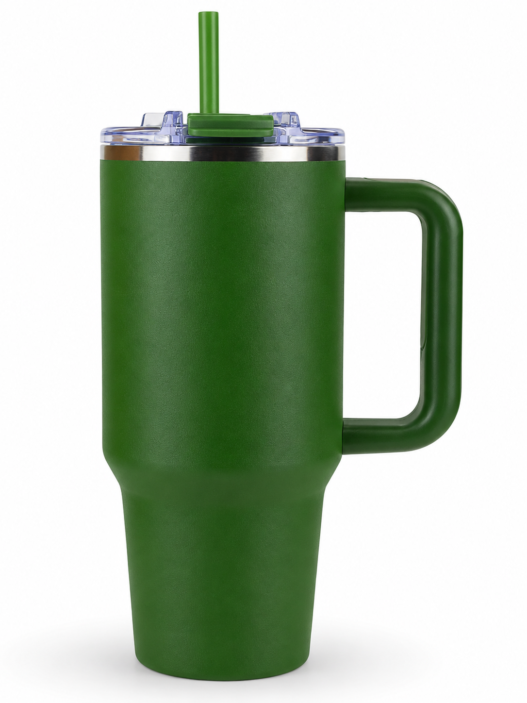 40oz Stainless Steel Tumbler with Handle