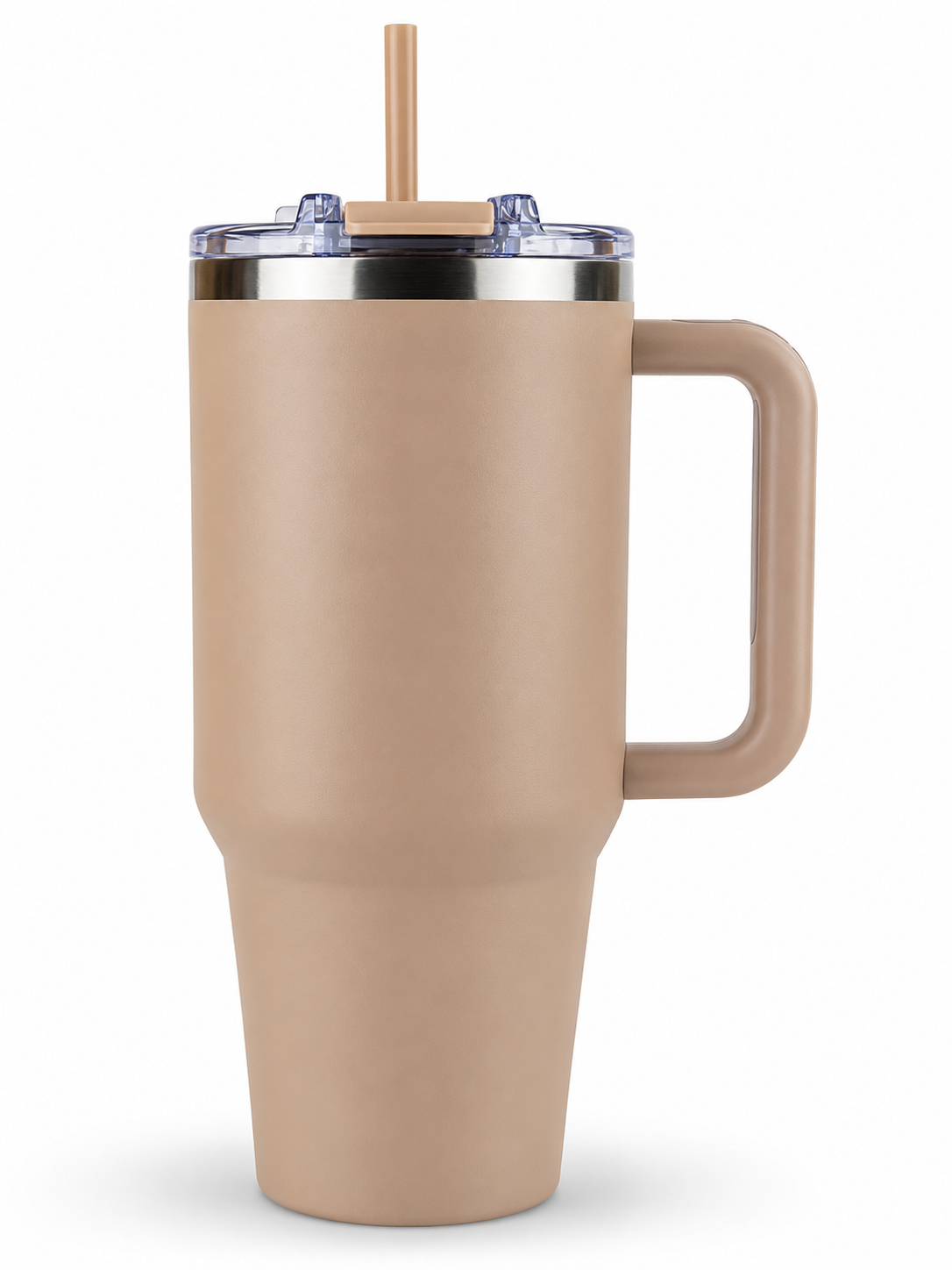 40oz Stainless Steel Tumbler with Handle